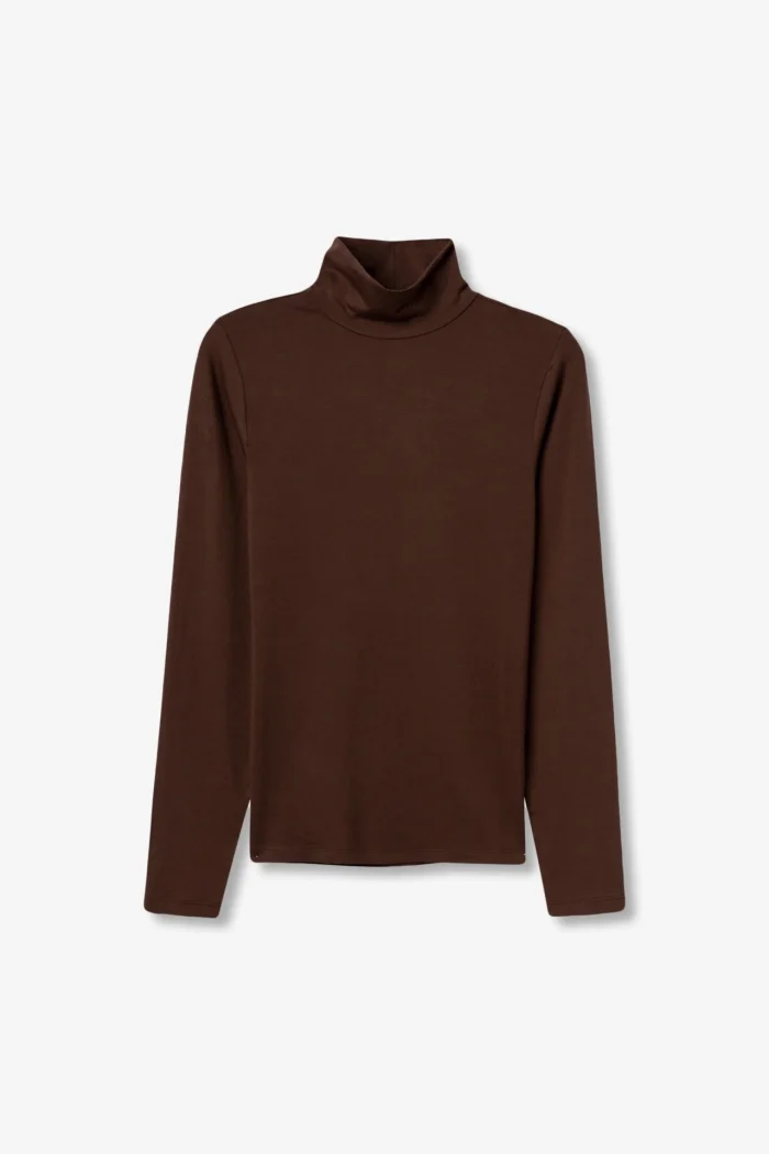 CAMISETA MARRON CUELLO ALTO MUJER 10067432_285 TIFFOSI BRUNOS (4)