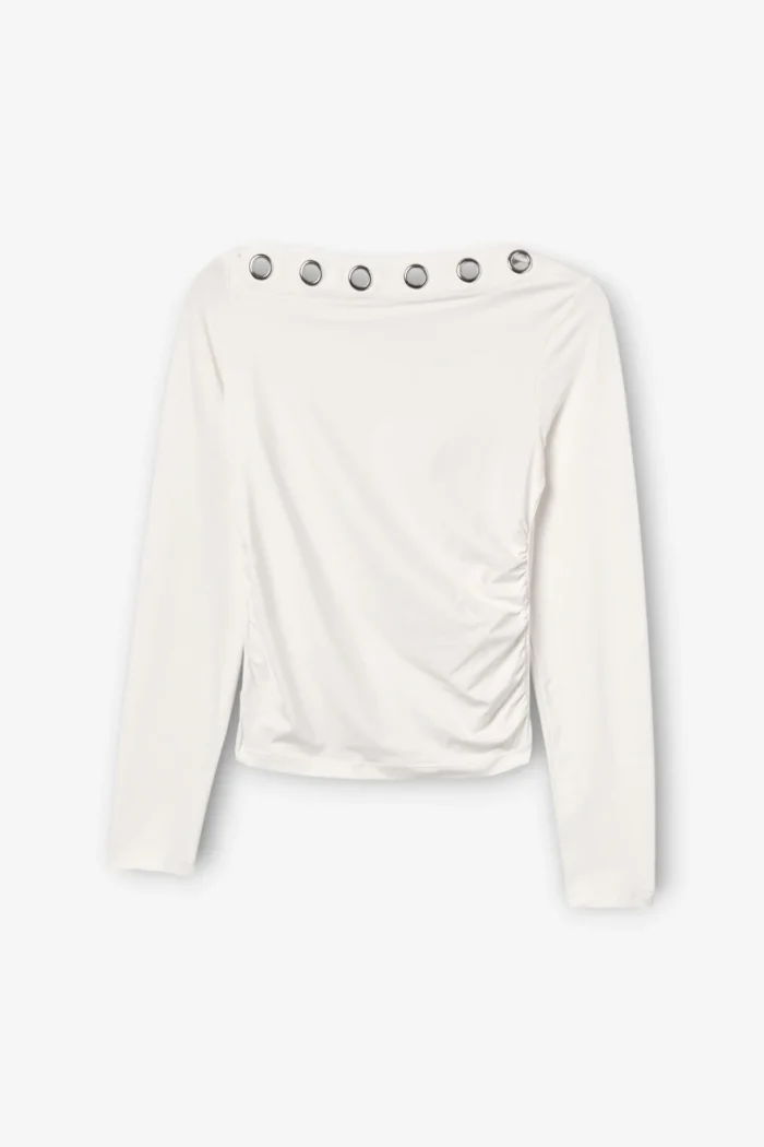 CAMISETA OJALES METALICOS MUJER 10067007 TIFFOSI BRUNOS (2)