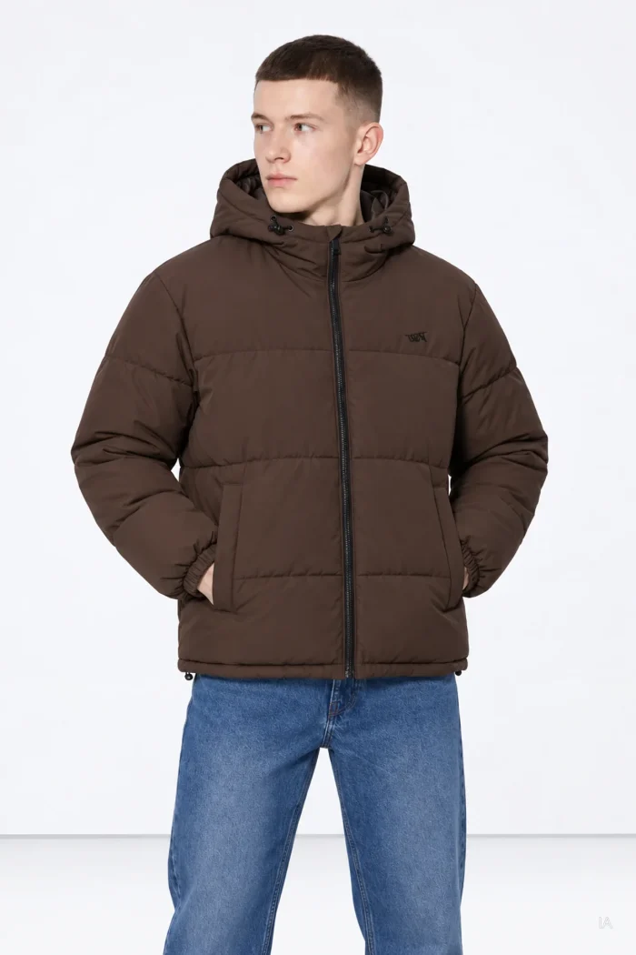CHAQUETA ACOLCHADA MARRÓN HOMBRE 10067858_290 TIFFOSI BRUNOS (3)