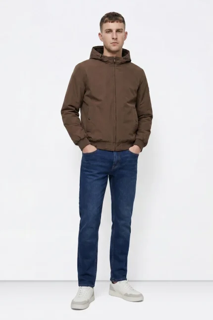 CHAQUETA MARRON CAPUCHA HOMBRE 10067853_203 TIFFOSI BRUNOS (1)