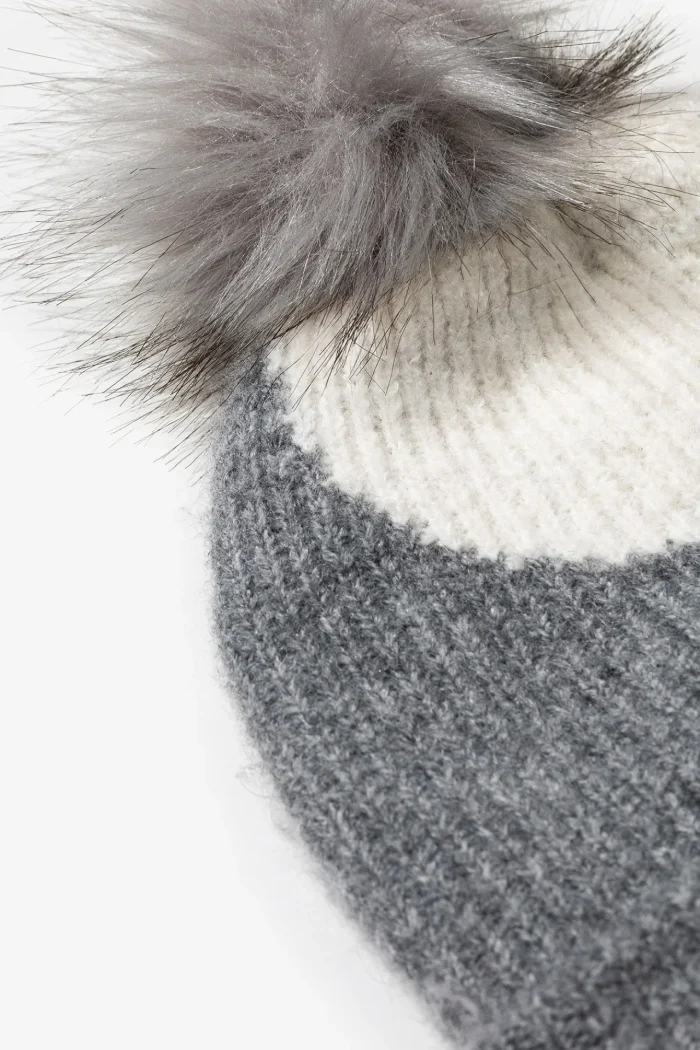 GORRO POMPOM MUJER 10068471 TIFFOSI BRUNOS (4)