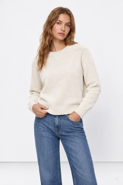 JERSEY BEIGE CHENILLA MUJER 10067414_104 TIFFOSI BRUNOS (2)