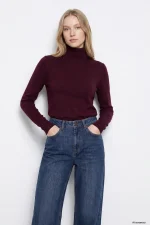 JERSEY CUELLO ALTO MORADO MUJER 10067375_552 TIFFOSI BRUNOS (2)