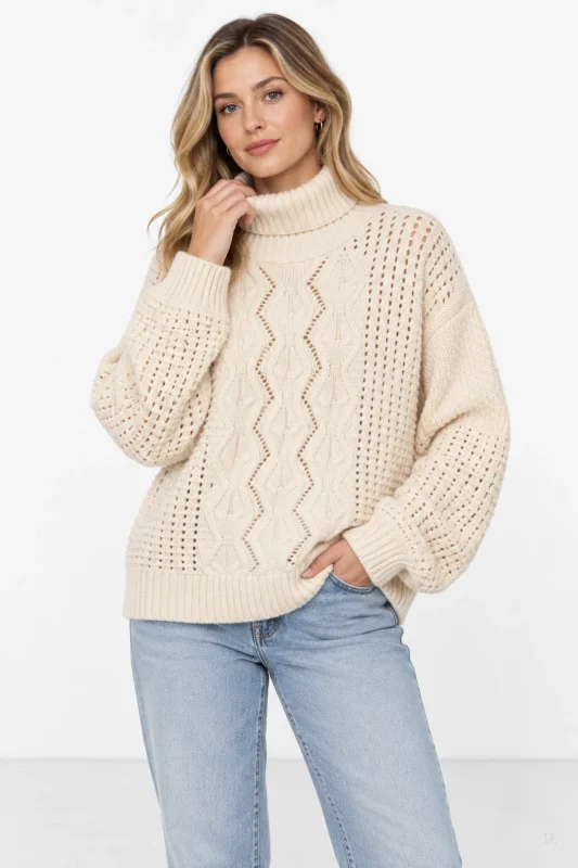 JERSEY GORDITO BEIGE MUJER 10067569 TIFFOSI BRUNOS_ (1)
