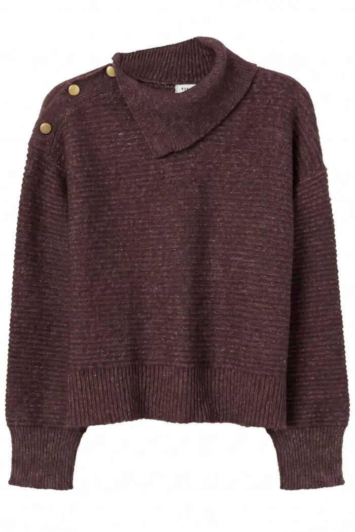 JERSEY MARRÓN CUELLO ASIMETRICO MUJER 10067443_292 TIFFOSI BRUNOS (1)