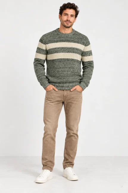 JERSEY VERDE FRANJAS HOMBRE IN3000041_603 INDICODE BRUNOS (11)