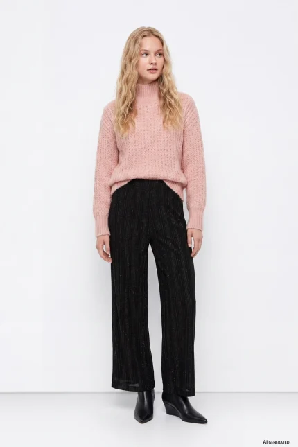 PANTALON NEGRO ELEGANTE MUJER 10067263 TIFFOSI BRUNOS (1)