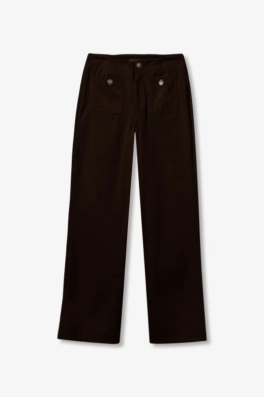 PANTALON PANA MARRON MUJER 10067082 TIFFOSI BRUNOS (1)