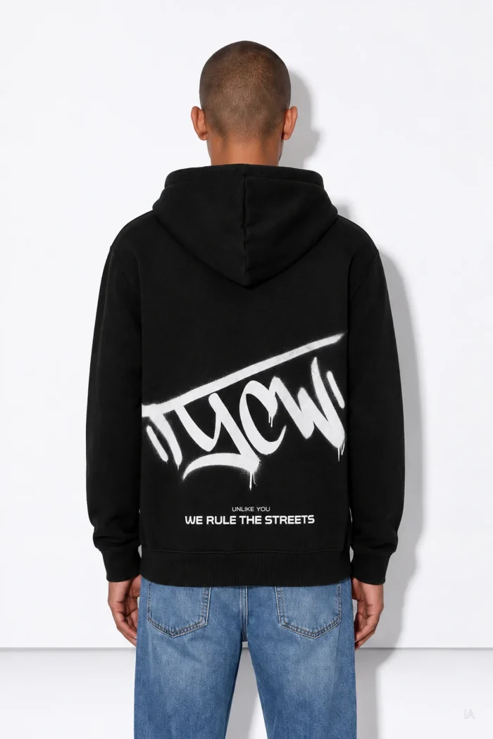 SUDADERA NEGRA CAPUCHA GRAFFITI HOMBRE 10066892_000 TIFFOSI BRUNOS (2)