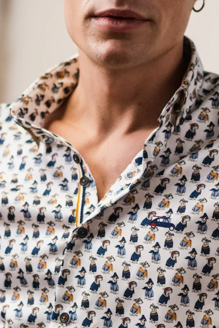 CAMISA PERRETES HOMBRE 262051 THE SURFCAR BRUNOS (2)