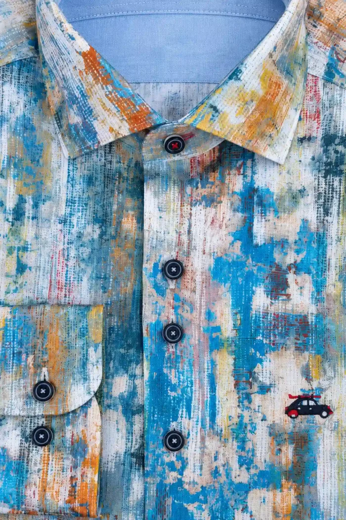 CAMISA VAN GOGH HOMBRE 262084 THE SURFCAR BRUNOS (1)