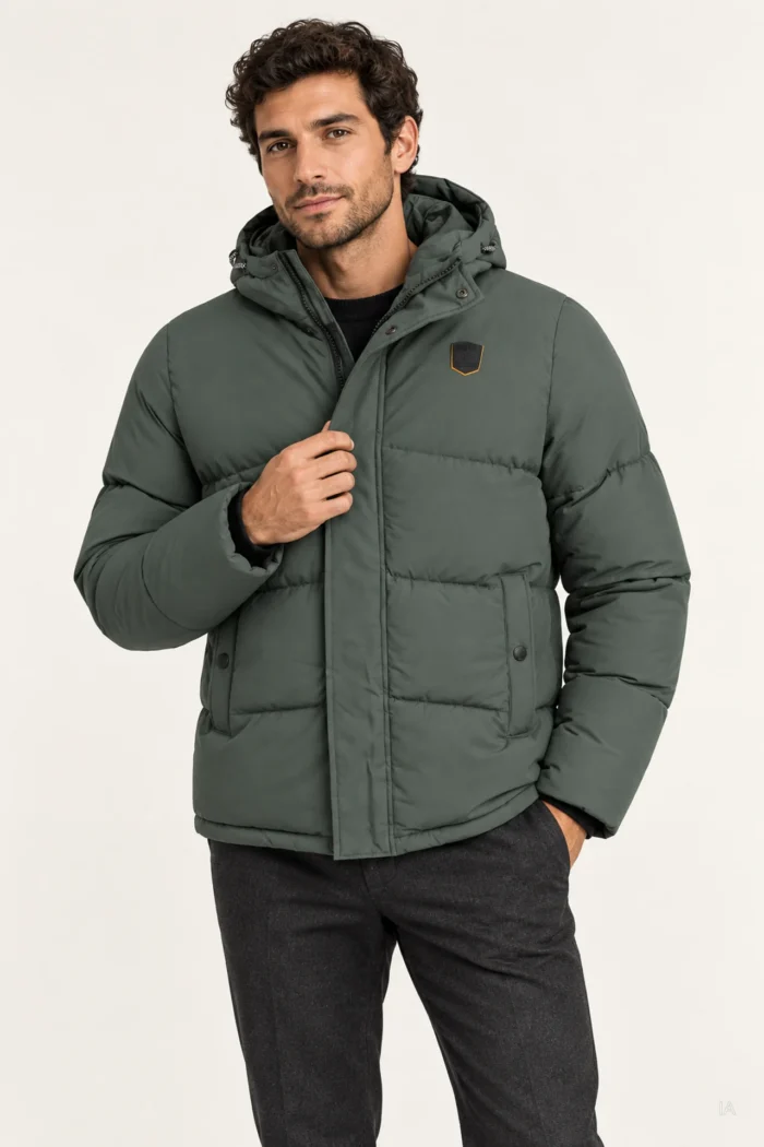 CHAQUETA GRIS HOMBRE IN1000093 INDICODE BRUNOS