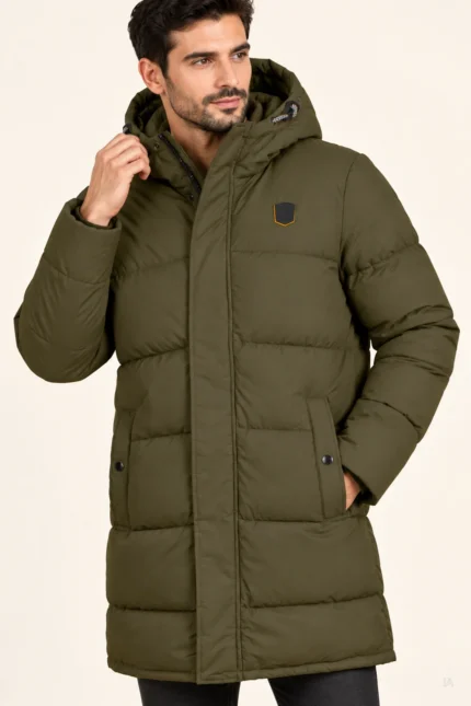 PARKA VERDE HOMBRE IN1000094 INDICODE BRUNOS