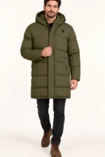 PARKA VERDE HOMBRE IN1000094 INDICODE BRUNOS